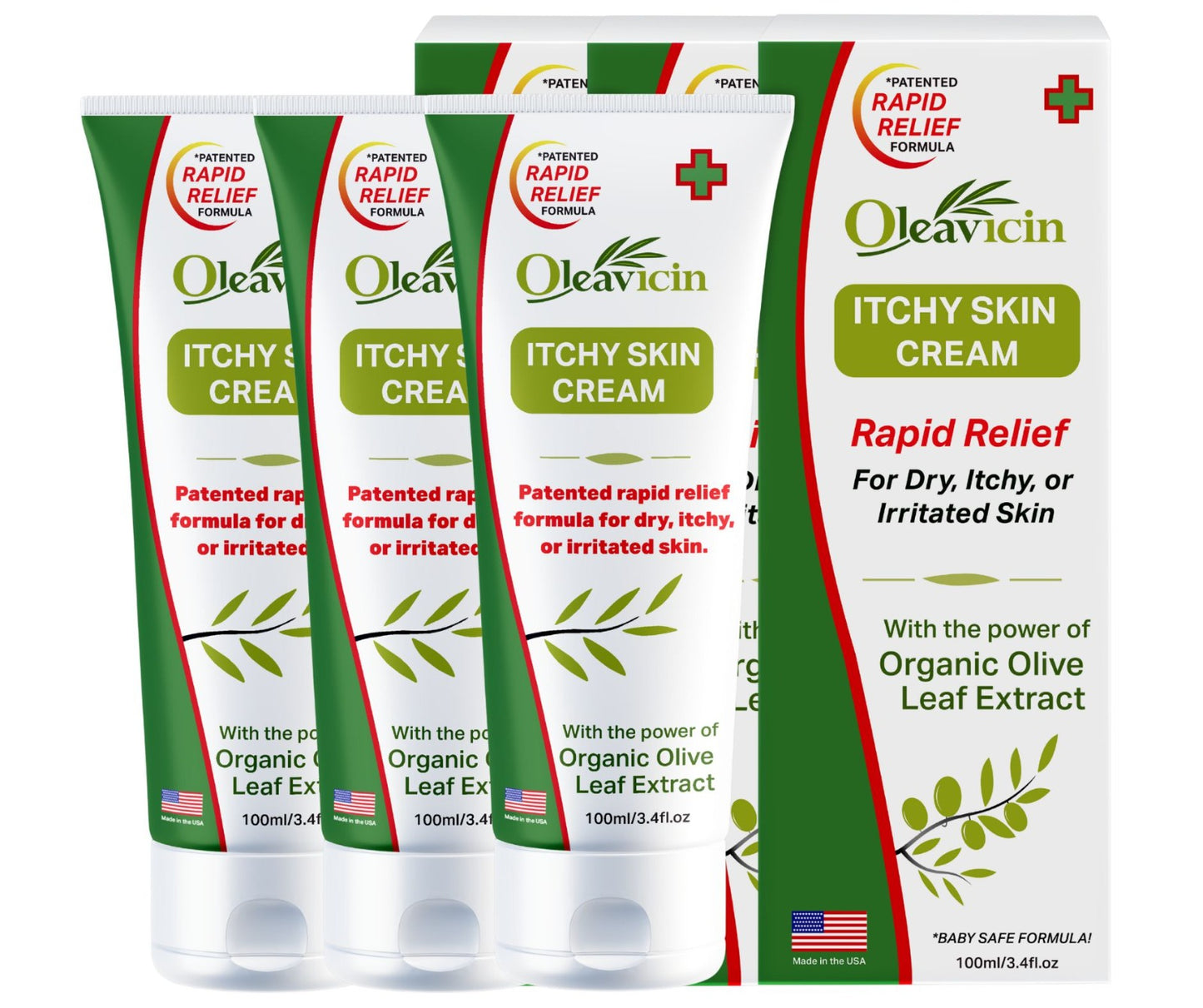 Oleavicin Itchy Skin - 3pk